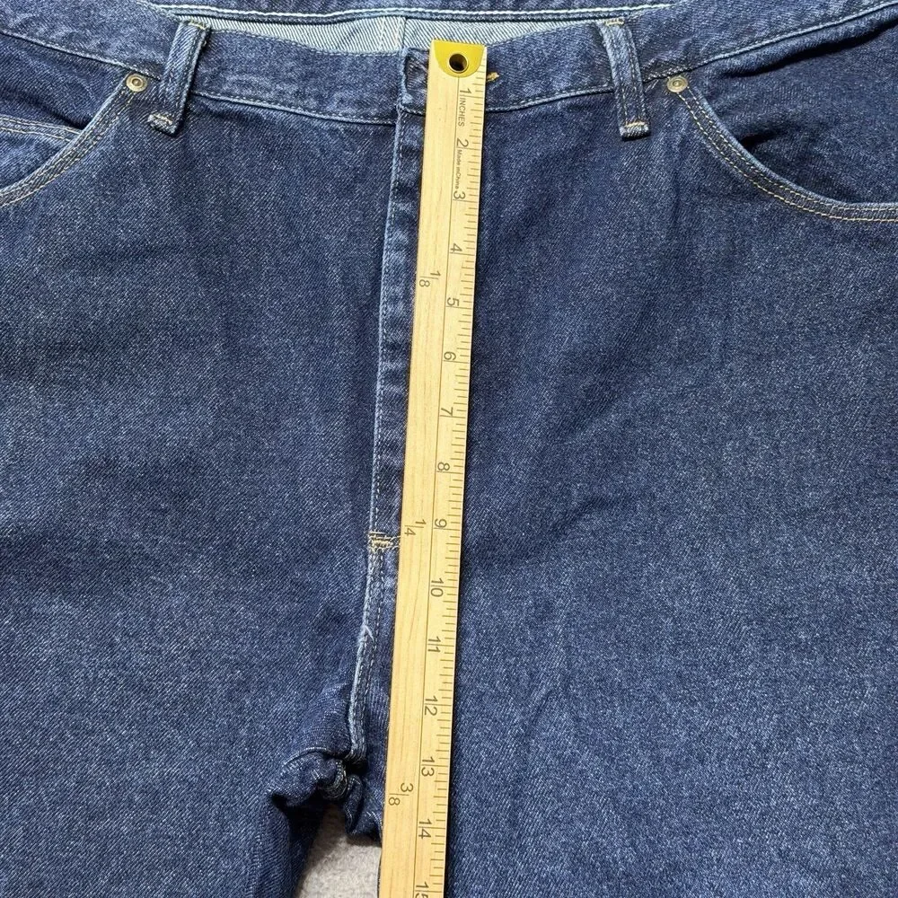 Wrangler Five Star Men’s 40x30 Jeans Blue Regular Fit Straight Leg Denim NWT